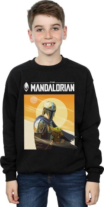 Produktbild Star Wars The Mandalorian The Child Two Moons Sweatshirt Jungen (152, 158)