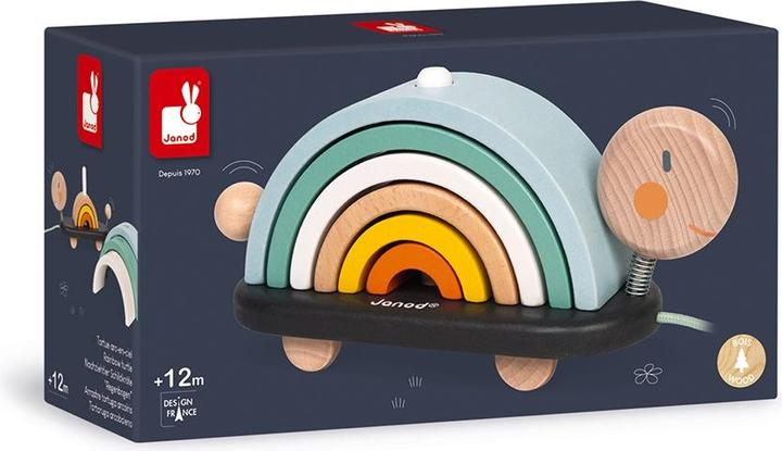 Immagine prodotto Janod Tartaruga arcobaleno a strappo