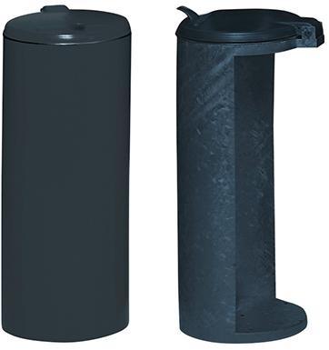 Actual product image VAR Sheet steel waste collector for 120 l bag (120 l)