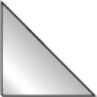 Actual product image Biella 3L triangle pockets 170x170mm (170 x 170 mm, 100 Piece)
