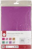 Actual product image Trimcraft Effect paper Metallic Mix, A4, colorful, 8 sheets (8 x)