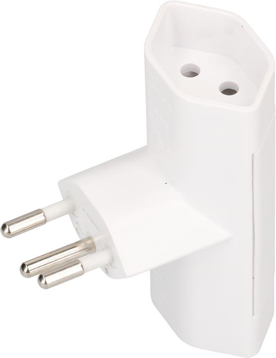 Image du produit Max Hauri Fiche de dérivation 2x type 13 3 pôles (Type 13, 2 x)