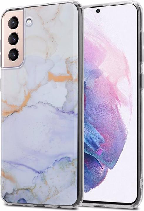 Produktbild Cadorabo IMD TPU Bunter Marmor Cover (Samsung Galaxy S21+)