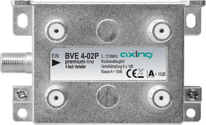 Produktbild Axing 4-fach Verteiler BVE 4-02P 51218 MHz Bauform 02