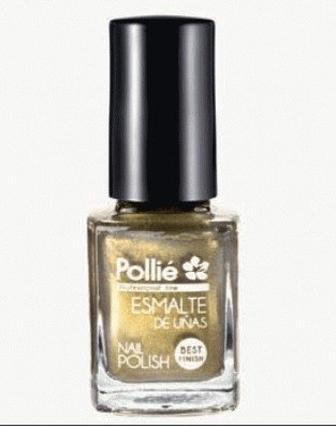 Actual product image Caso Polish Pollié 12ml Nail Polish Gold Violet (Gold violet)