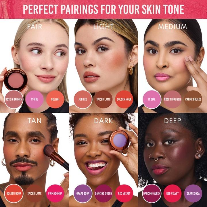 Immagine prodotto Danessa Myricks Yummy Skin - Blurring Balm Powder Flushed Creme Brulee