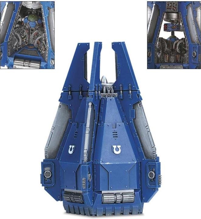 Produktbild Games Workshop Warhammer 40k - Space Marine Drop Pod (Kunststoff)