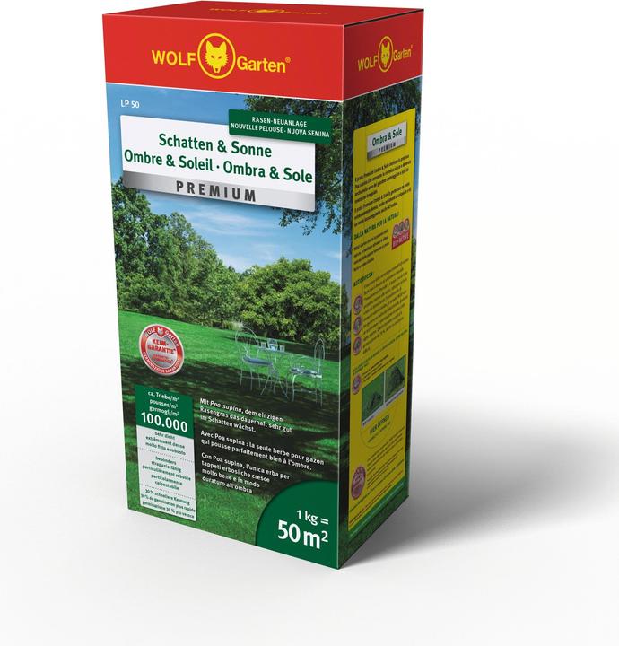 Actual product image Wolf-Garten LP 50 Shadow & Sun (Lawn reseed)