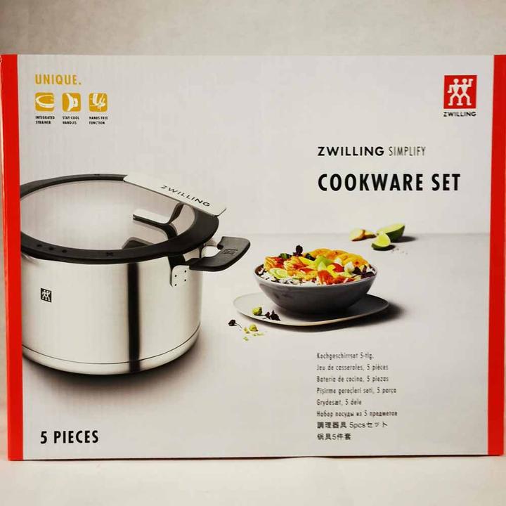 Actual product image Zwilling Simplify cookware set | 5pcs. (24 cm, Pot, Stainless steel)