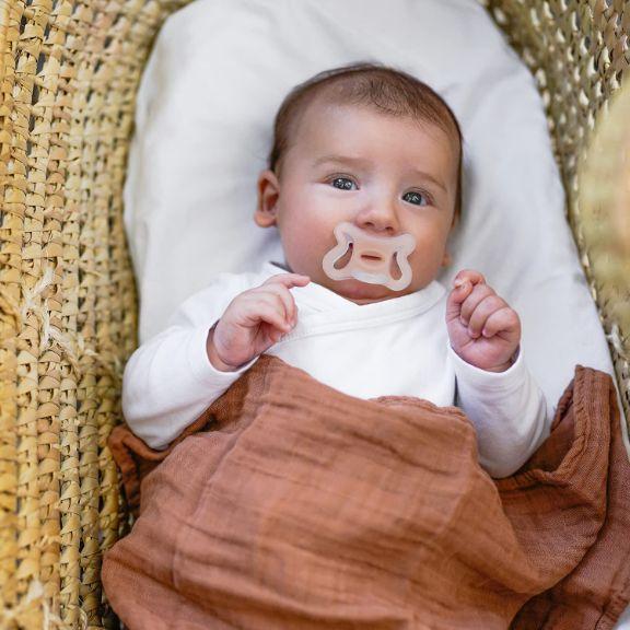 Actual product image Suavinex Soother 0.0 silicone symmetrical 2M