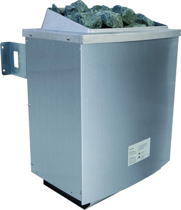 Actual product image Karibu Fiona 2 with roof rim (9 KW external control)