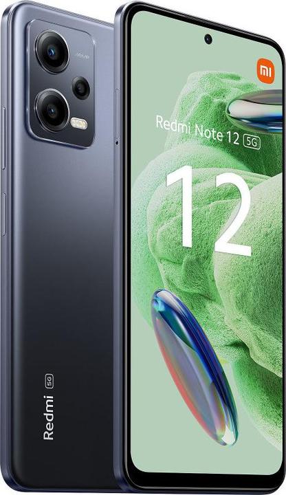 Image du produit Xiaomi Redmi Note 12 5G (128 Go, Onyx Gray, 6.67", Double SIM hybride, 48 Mpx, 5G)