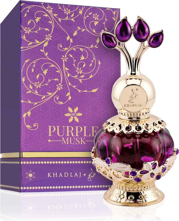 Produktbild Khadlaj Purple Musk - Concentrated Perfumed Oil - Volume: 20 ml (20 ml)