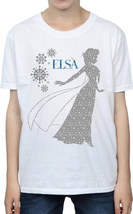 Image du produit Disney - T-shirt FROZEN ELSA CHRISTMAS SILHOUETTE - Garçon (152, 158)