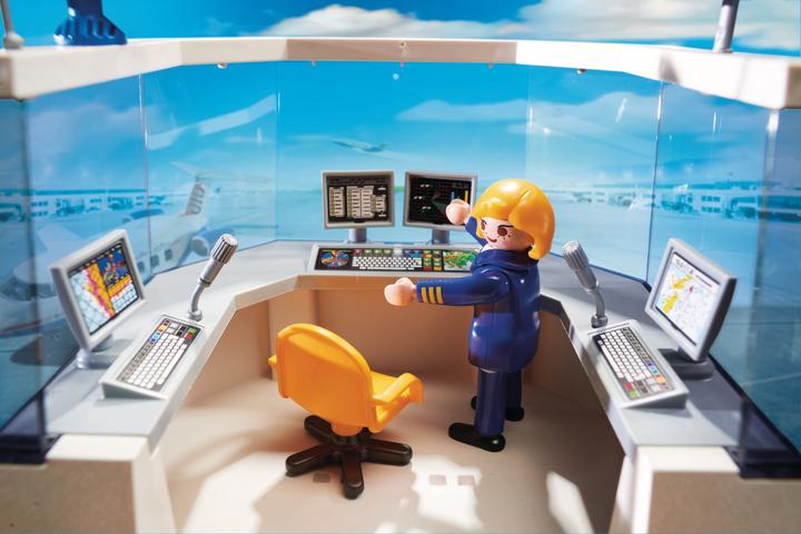Immagine prodotto Playmobil City-Flughafen mit Tower (5338, Playmobil Città d'azione)