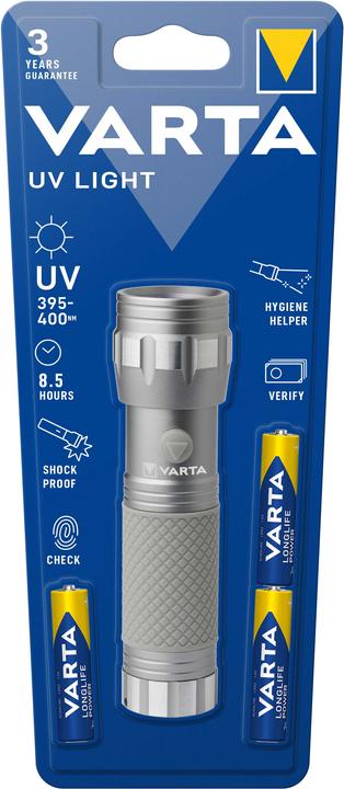 Produktbild Varta UV-Taschenlampe (11.80 cm, 0 lm)