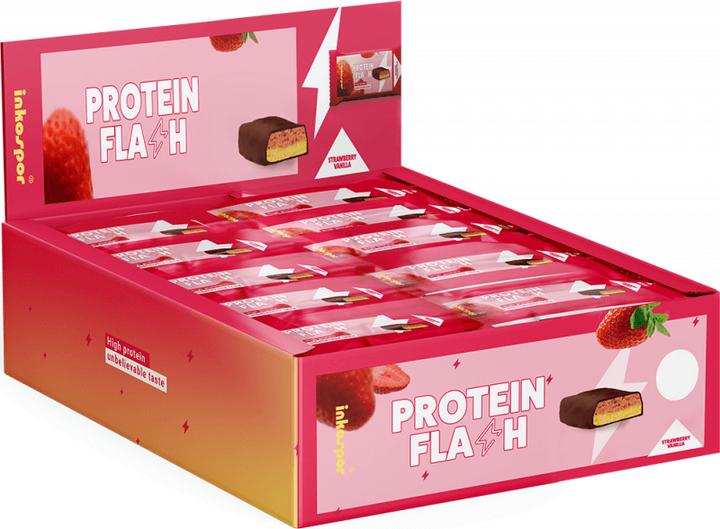 Actual product image Inkospor Flash (Strawberry, 30 pcs., 1950 g)