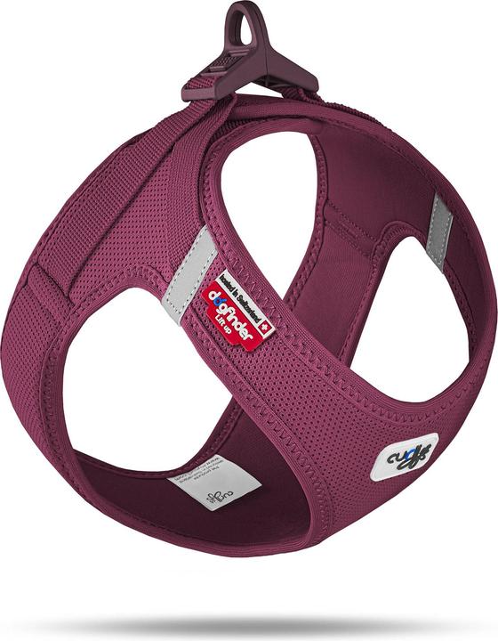 Productafbeelding Curli Harnas Vest Air-Mesh 2XS, Robijn (XXS, Hond, Algemeen)