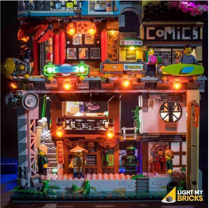 Produktbild Light my bricks LED Licht Set für LEGO Ninjago City
