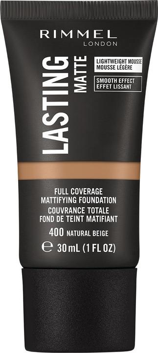 Produktbild Rimmel London Lasting Matte Full Coverage (400 Natural Beige)