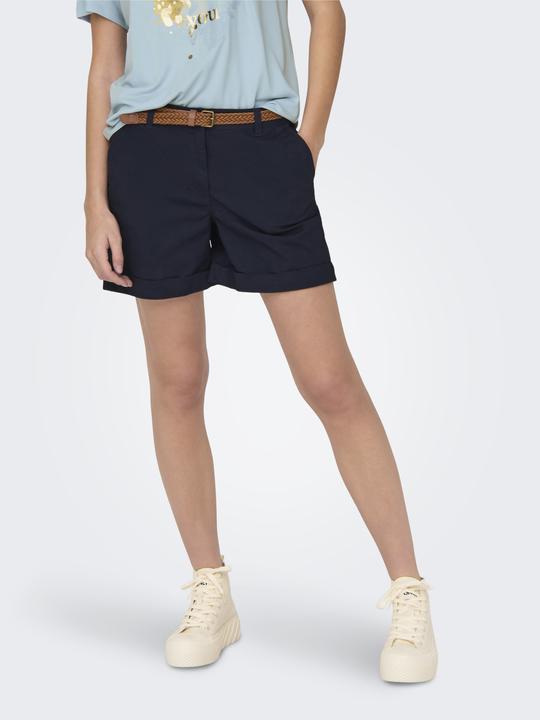 Produktbild JdY Normal geschnitten Mittlere Taille Säume zum Umschlagen Shorts Shorts (XS)
