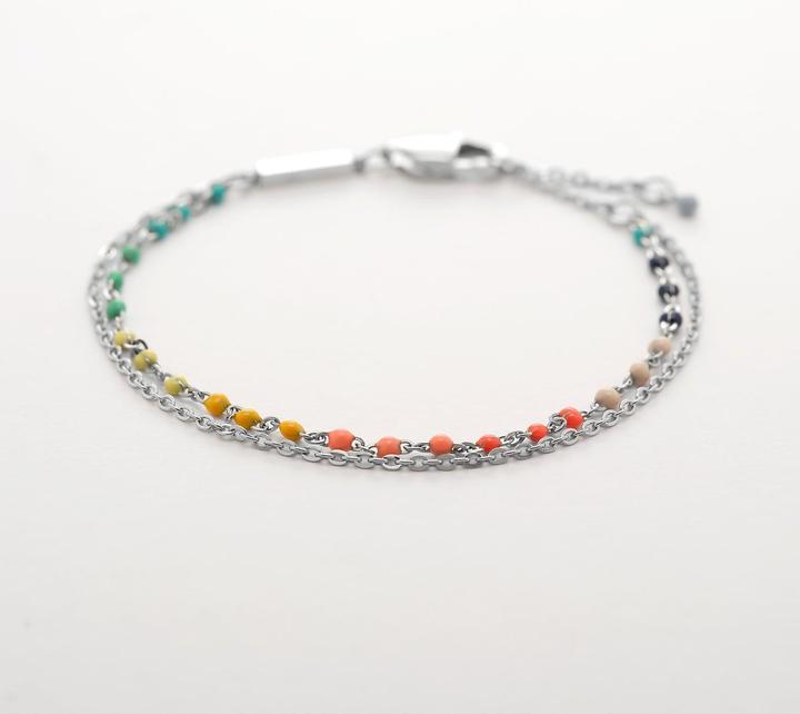 Produktbild Esprit RAINBOW Fusskette (Edelstahl, Emaille, 27 cm)