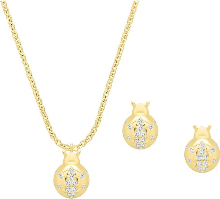 Actual product image Candy Ladybird necklace, 925 sterling silver, gold-plated (925 sterling silver, 18k gold-plated)