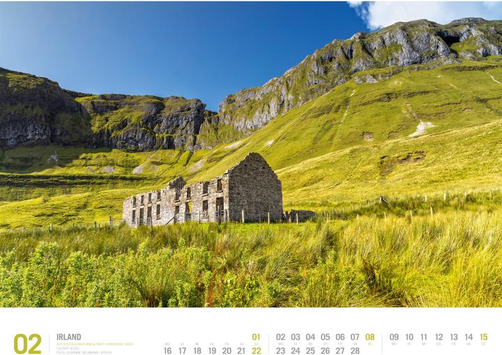 Actual product image Irland - Unterwegs zwischen Irischer See und Atlantik Kalender 2026 (German, Ackermann Kunstverlag GmbH, 2025)