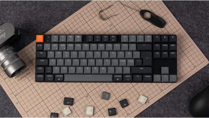 Actual product image Keychron K1 QMK V6 (CH, Wireless, Cable)