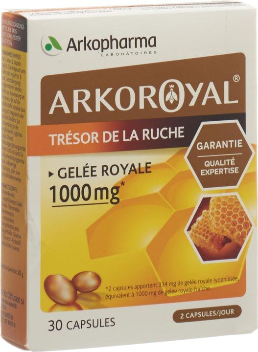 Produktbild Arkopharma Arkoroyal Premium Gelée Royal Kapseln 1000mg (30 Stück, Kapseln, 46 g)