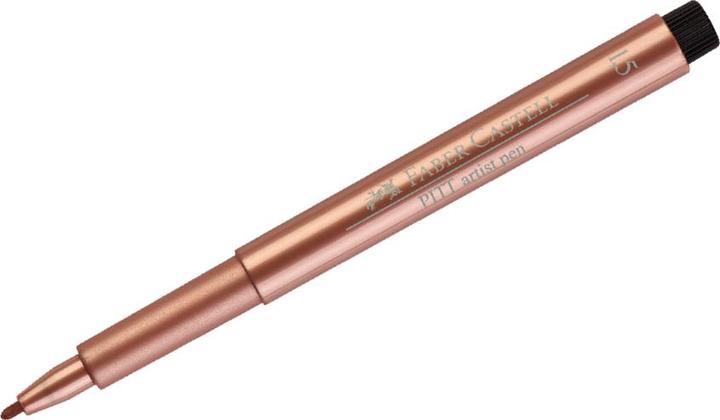Actual product image Faber-Castell Pitt Artist Pen Metallic (Copper, 1 x)