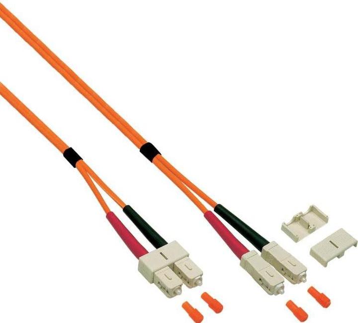 Produktbild EFB Elektronik Duplex Jumper SC/SC 62,5/125µ,0,5 Meter, ECOFIBER, LSZH (S/UTP, CAT6, 0.50 m)