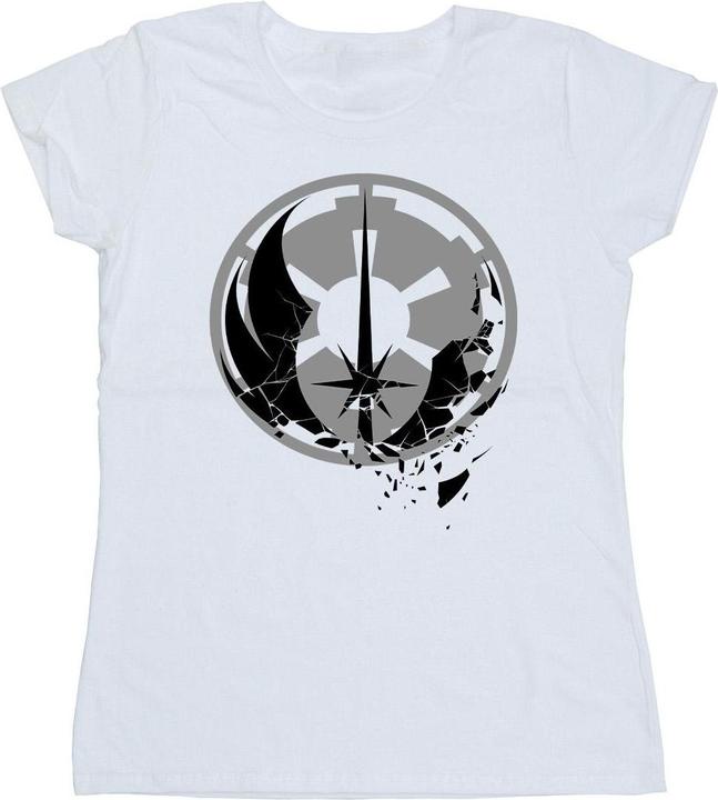 Star Wars ObiWan Kenobi Fractured Logos TShirt (L)