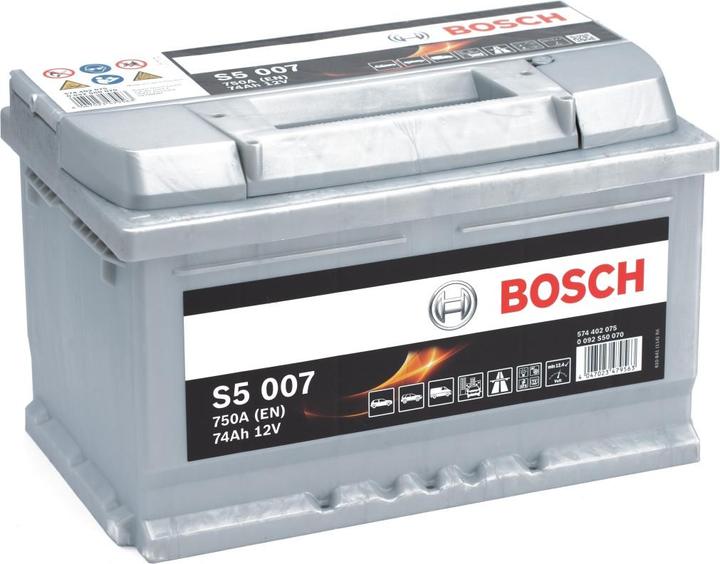 Image du produit Bosch Automotive S5 007 (12 V, 74 Ah, 750 A)