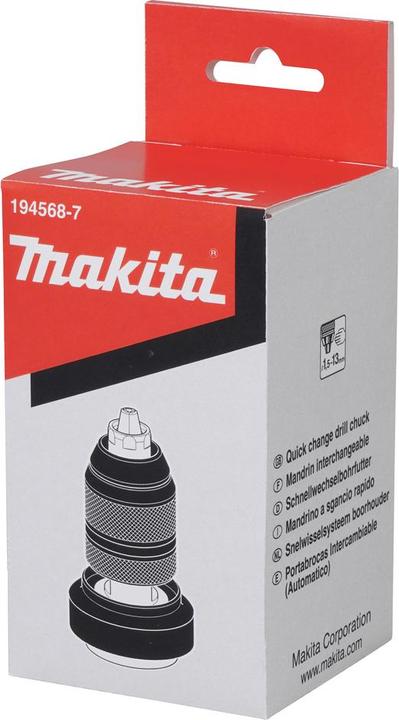 Actual product image Makita Quick-change chuck