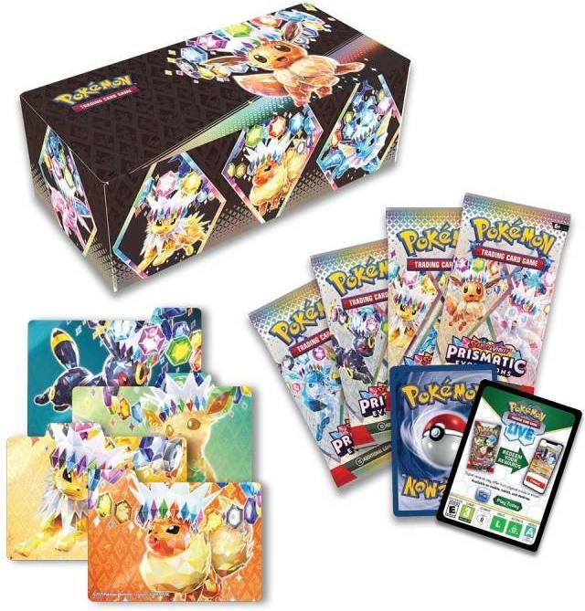 Actual product image Pokémon Prismatic Evolutions (German, Box Set & Collection)