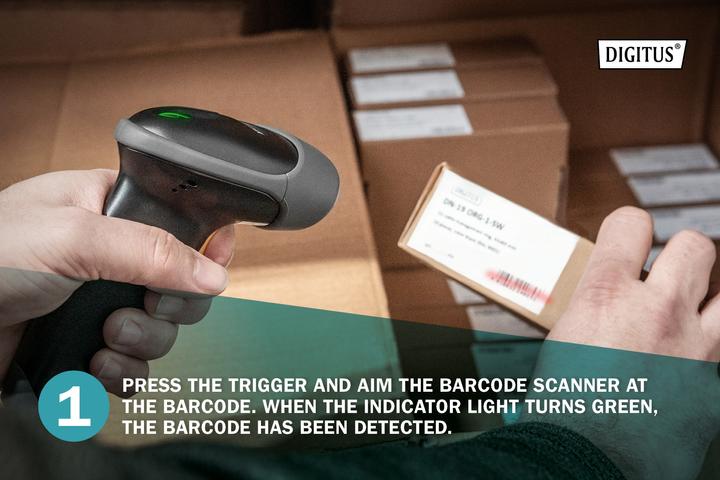 Produktbild Digitus DA-81002 (1D-Barcodes, 2D-Barcodes, QR-Code)