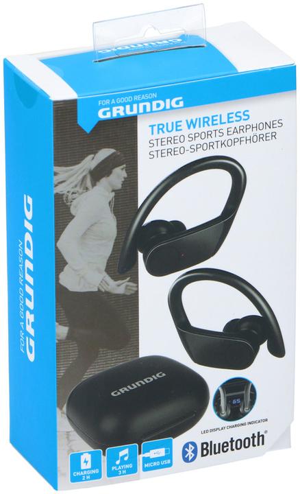 Immagine prodotto Grundig Auricolari Sport TWS 300mAh BT (Nessuna soppressione del rumore, 2 h, Senza fili)