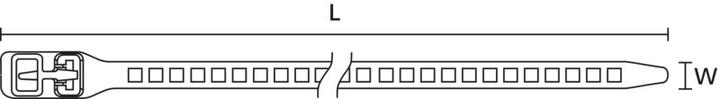 Immagine prodotto HellermannTyton Fascetta (Fascette in plastica, 260 mm, 50 pz.)