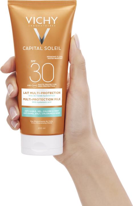 Produktbild Vichy Capital Soleil Beach Protect (Sonnenmilch, SPF 30, 200 ml, 229 g)