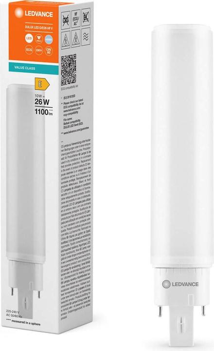 Produktbild Ledvance LED-Kompaktlampe (G24q-3, 10 W, 1100 lm, 1 x, E)