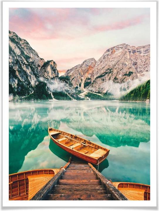 Produktbild Trenddeko Lago di Braies (30 x 40 cm)