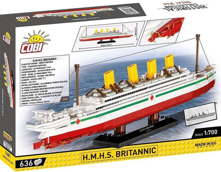 Produktbild Cobi HC H.M.H.S Britannic 636kl 1681