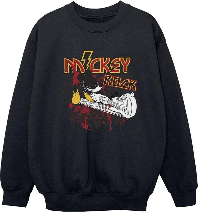 Image du produit Disney - Sweat MICKEY MOUSE SMASH GUITAR ROCK - Garçon (152, 158)