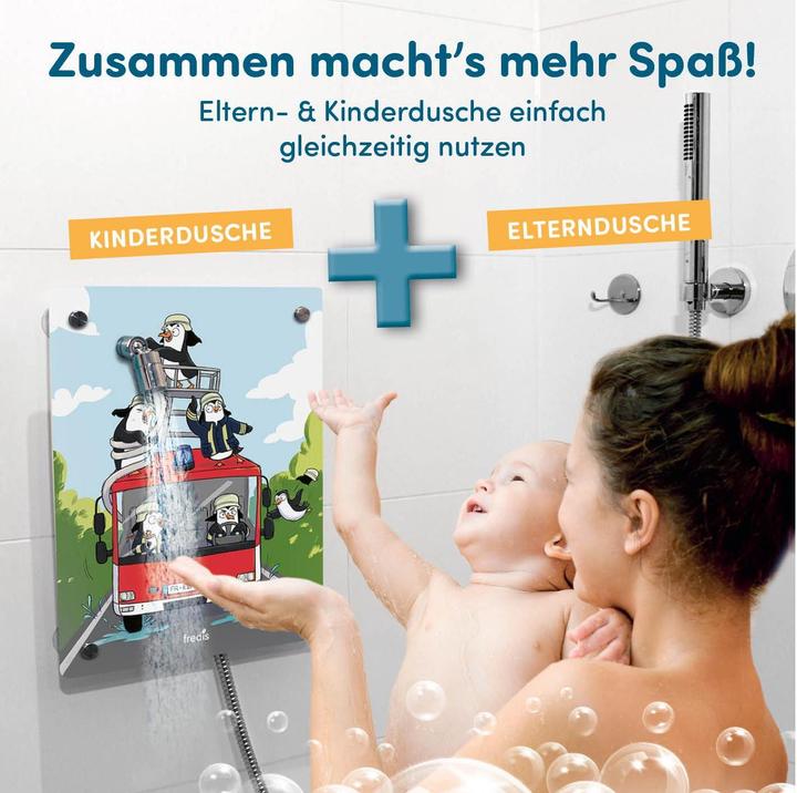 Produktbild Fredis Kinderdusche Feuerwehr 40 x 30 cm, Anschlussmass: Ohne, Ausführung