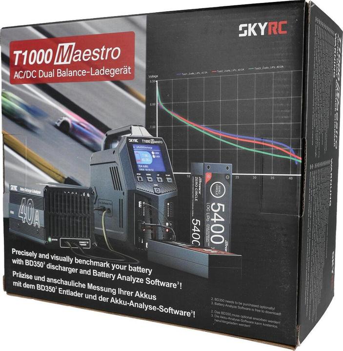 Image du produit SkyRC Charger T1000 Maestro