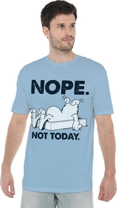 Actual product image Garfield Mens Nope T-Shirt (L)
