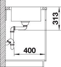 Produktbild Blanco Classimo XL 6 S-IF (48 cm, 50 cm)