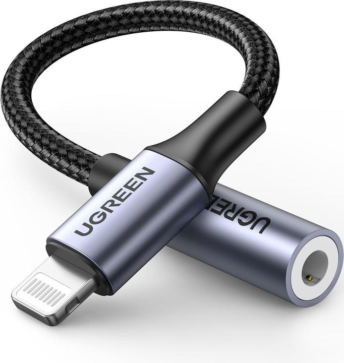 Image du produit Ugreen Adaptateur Lightning vers jack 3,5 mm (Lightning, Prise de 3,5 mm)