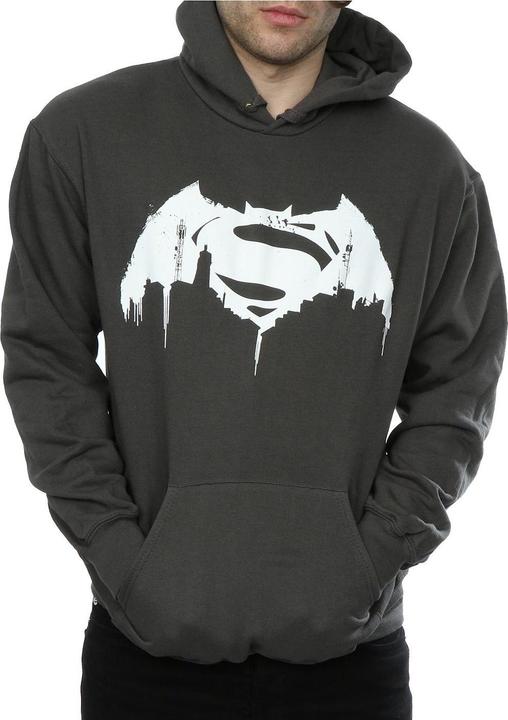 Produktbild Batman v Superman Beaten Logo Kapuzenpullover (XXL)
